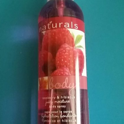 Naturals Body Raspberry and Hibiscus body Spray