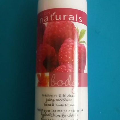 Naturals Body Raspberry and Hibiscus hand and body lotion